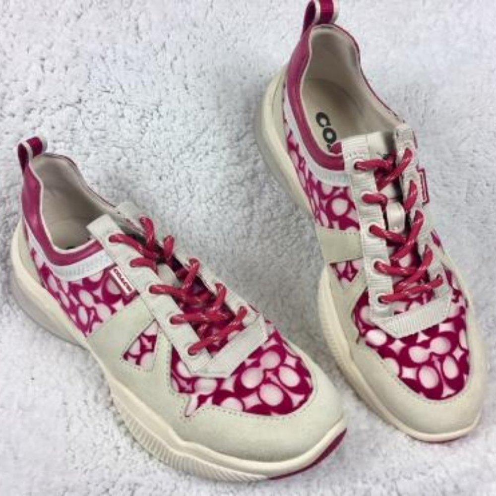 Coach Women City Sole Sig Mesh Runners - Picture 7 of 8